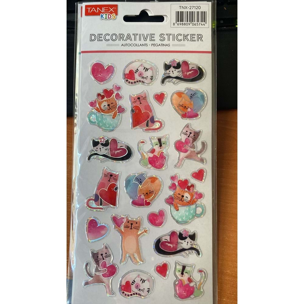 TANEX | TNX-27120 PUFFY AŞIK KEDİ SERİSİ