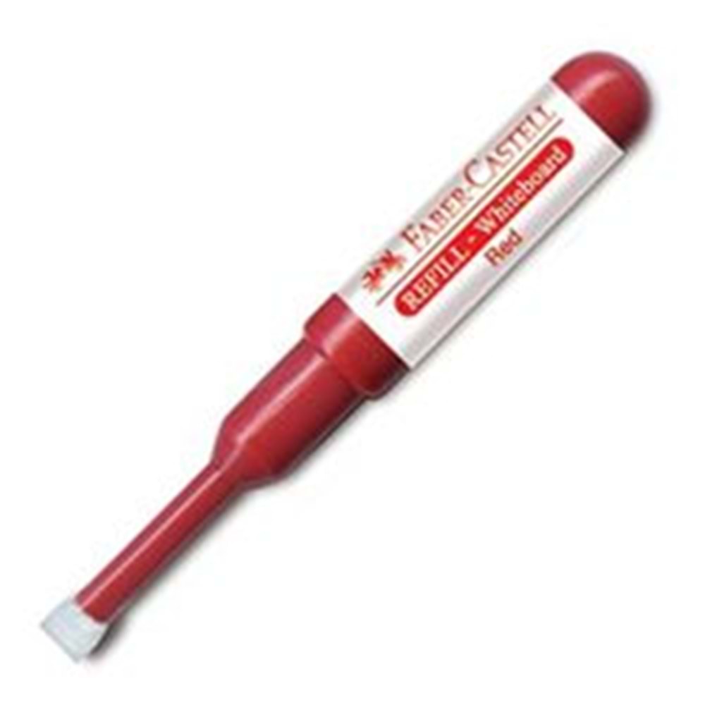 FABERCASTELL | YUVARLAK UÇLU TAHTA KALEM YEDEĞİ KIRMIZI