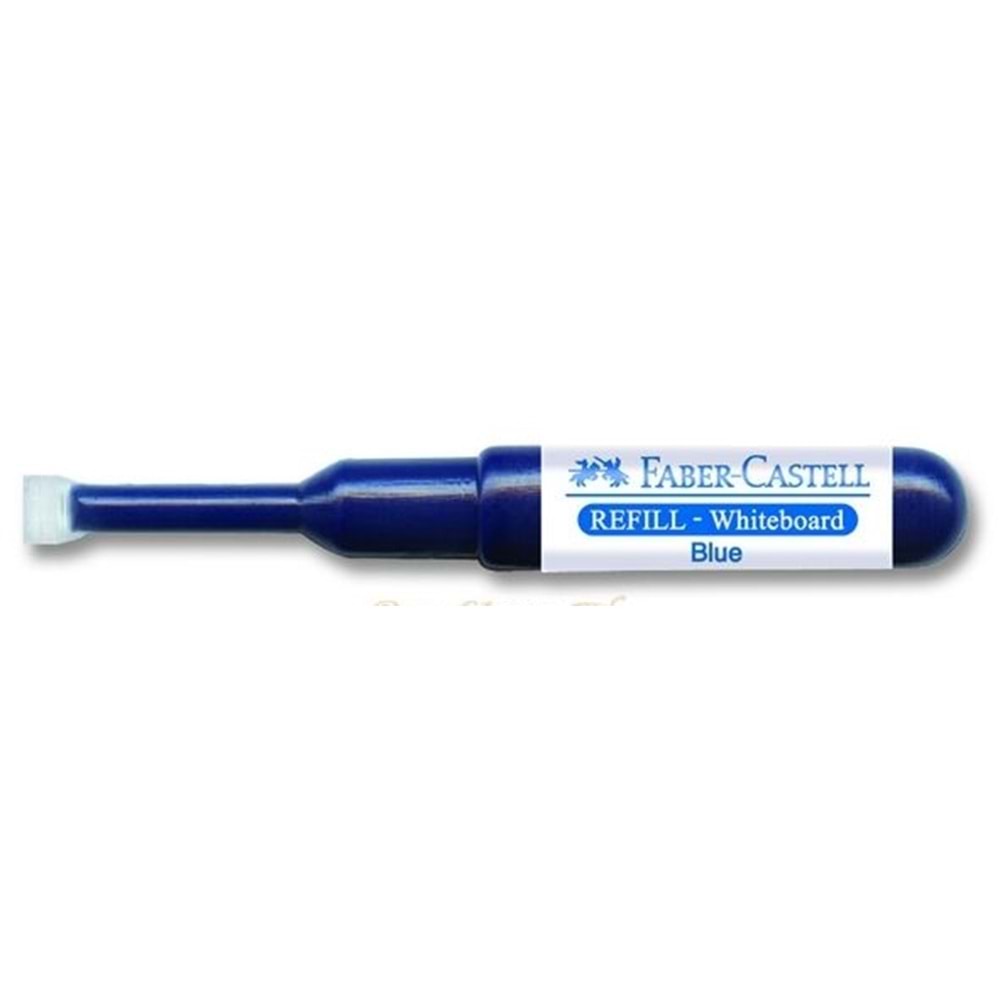 FABERCASTELL | YUVARLAK UÇLU TAHTA KALEM YEDEĞİ MAVİ