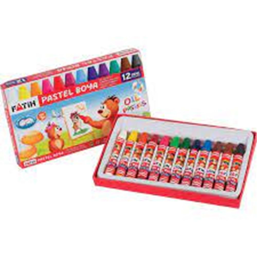 FATİH | PASTEL BOYA 12 RENK