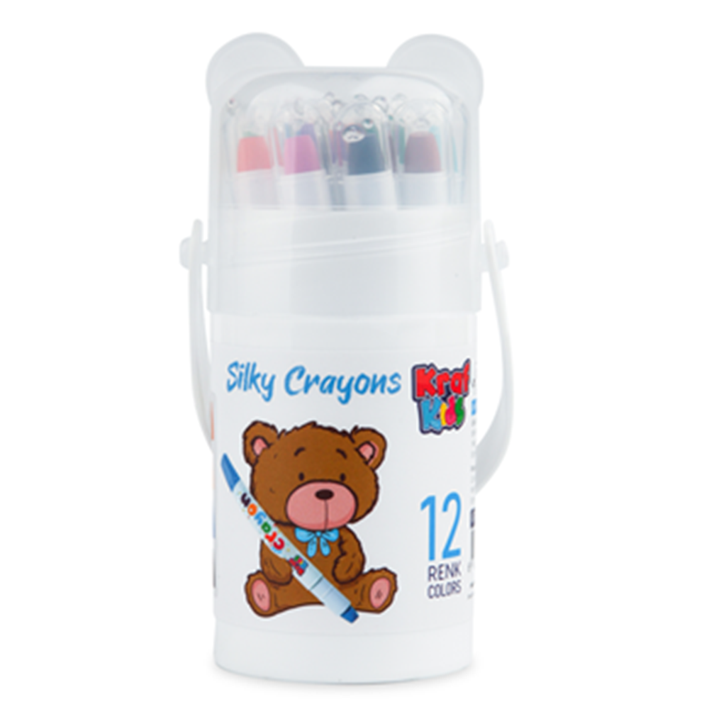 KRAF | KİDS 12 Lİ SILKY PASTEL BOYA