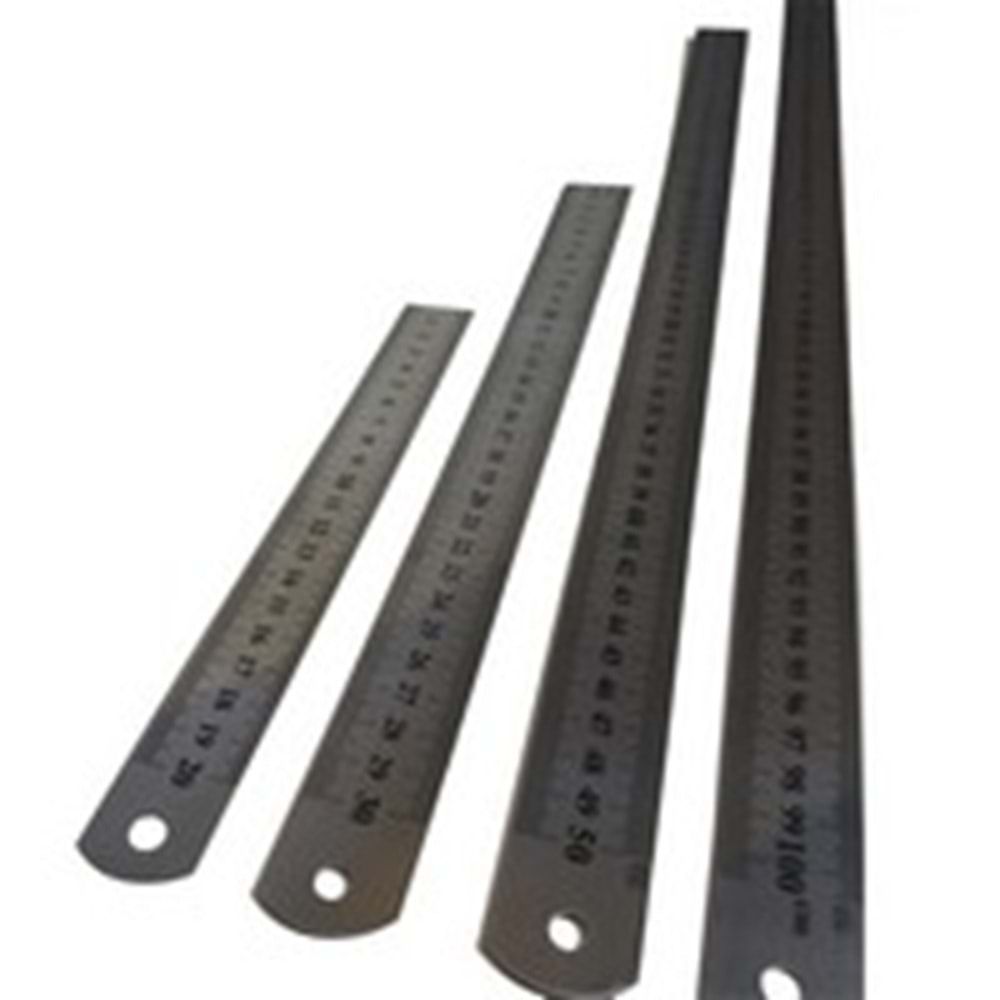 BAFİX | ÇELİK CETVEL 100 CM