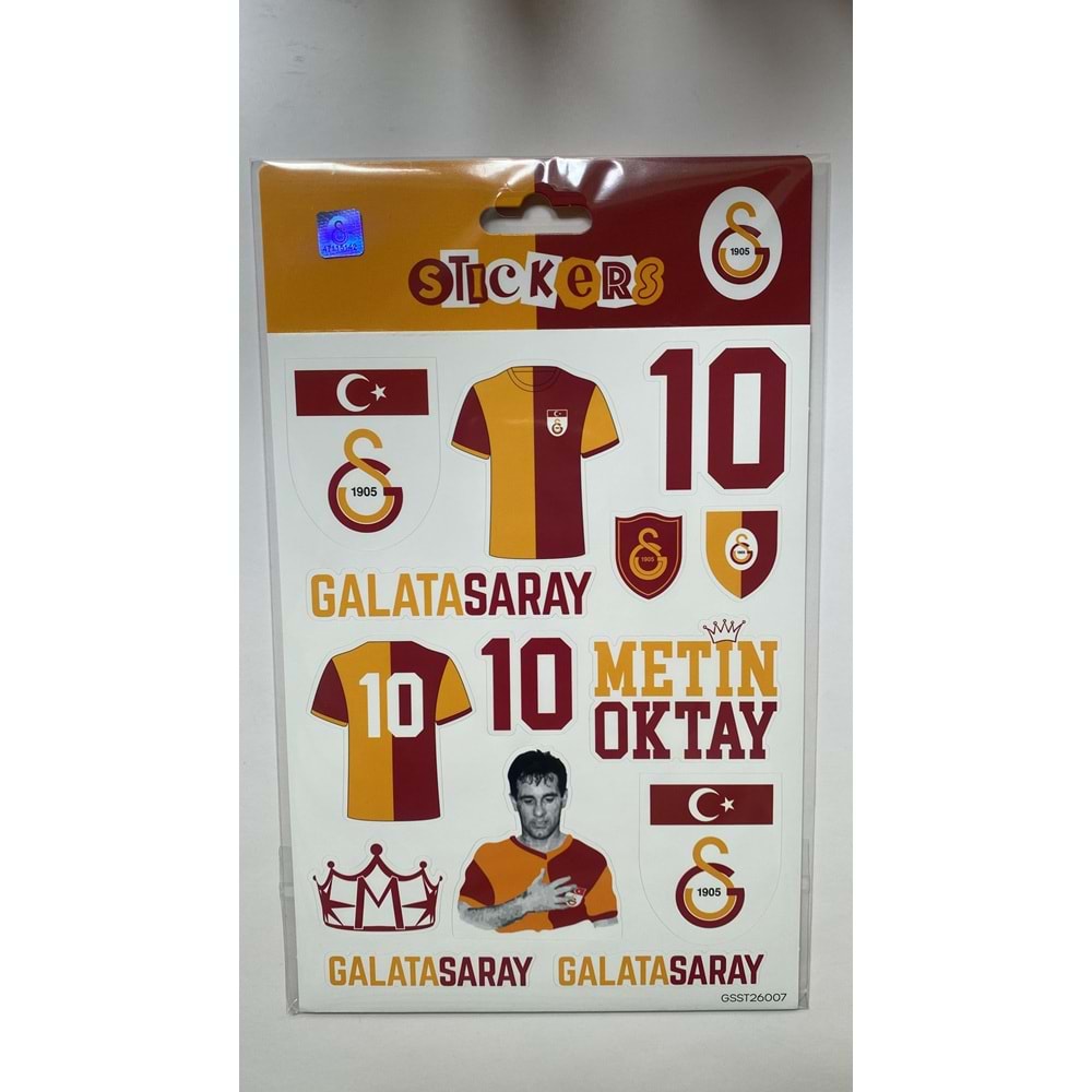 PİOLENT | GALATASARAY METİN OKTAY STİCKER SET - GSST26007