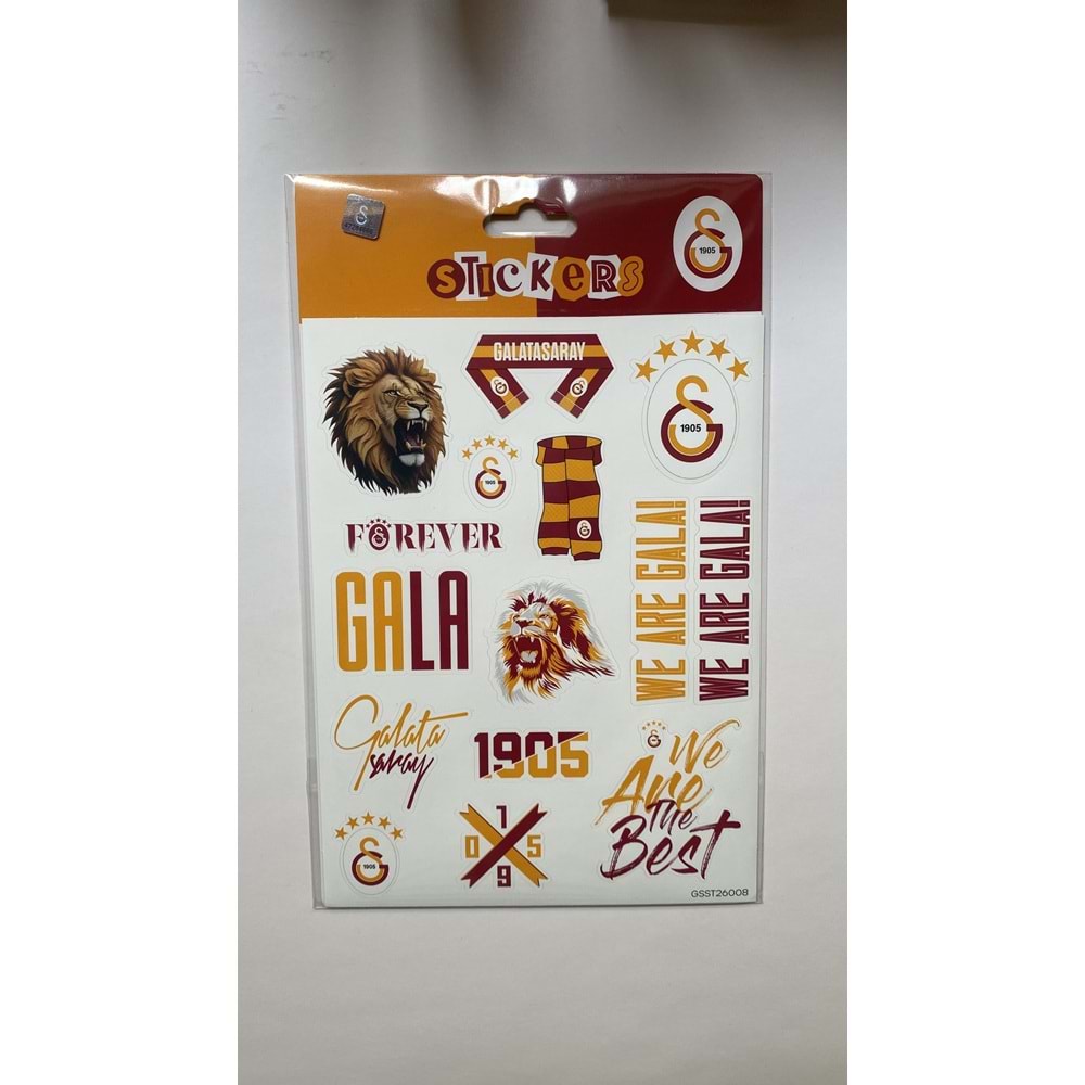 PİOLENT | GALATASARAY WE ARE GALA STİCKER SET - GSST26008