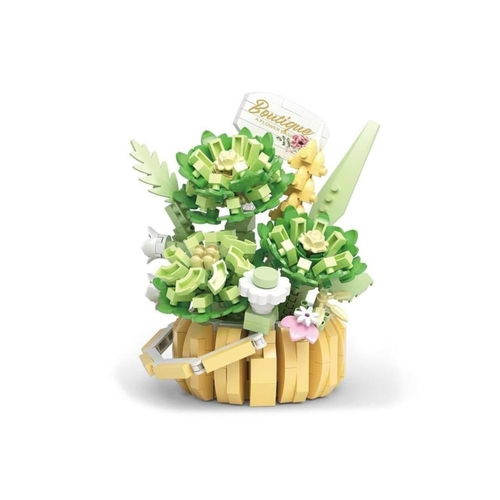 VAGONLIFE | PANLOS ÇİÇEK BUKETİ 524 PARÇA BLOCK PUZZLE P1091