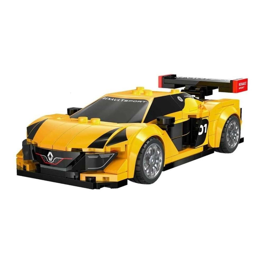 VAGONLIFE | CADA UZAKTAN KUMANDALI ARABA RENAULT SPORT RS.01 271 PARÇA BLOCK PUZZLE C55037w