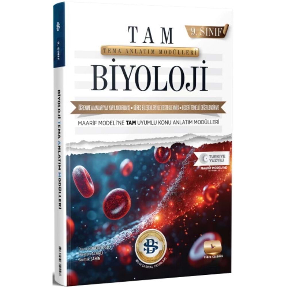 BİLGİSARMAL | 9. SINIF TEMA ANLATIM BİYOLOJİ - 2026