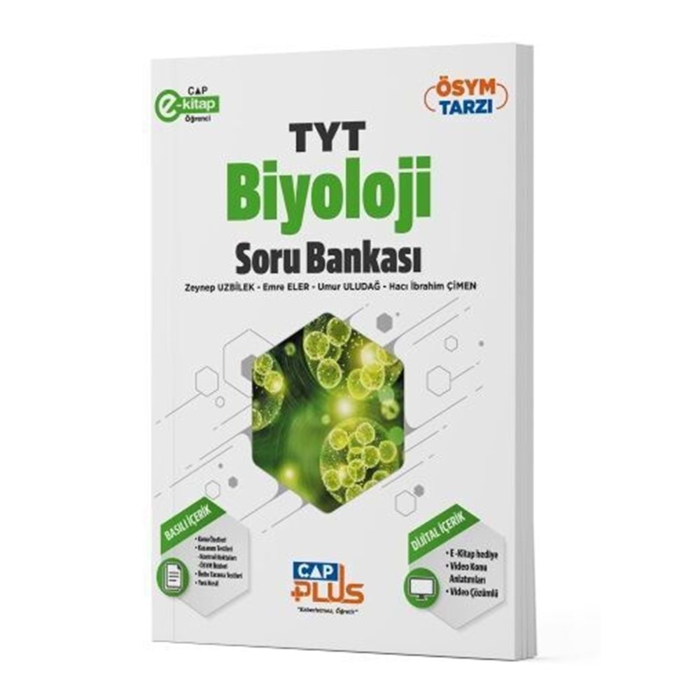 ÇAP | TYT PLUS BİYOLOJİ SORU BANKASI - 2026