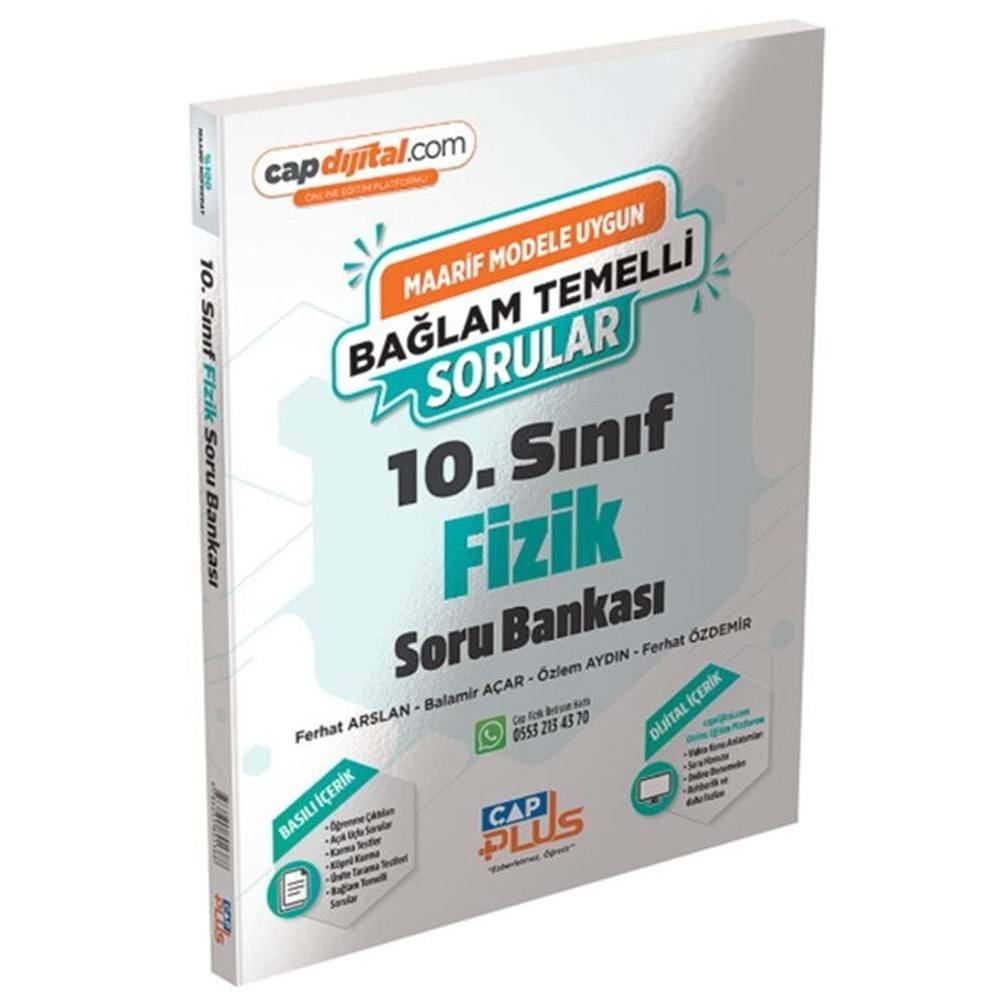 ÇAP | PLUSH 10.SINIF MAARİF FİZİK SORU BANKASI - 2026