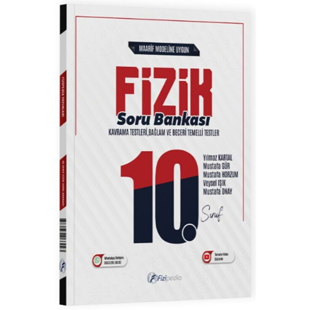 FİZİPEDİA | 10.SINIF FİZİK SORU BANKASI - 2026