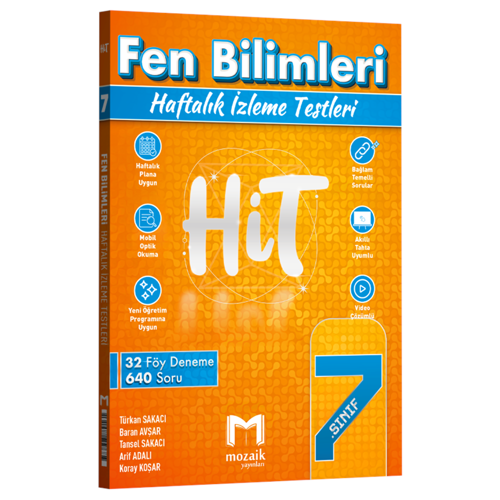 MOZAİK | 7.SINIF HİT 32 LI DENEME FEN BİLİML - 2026