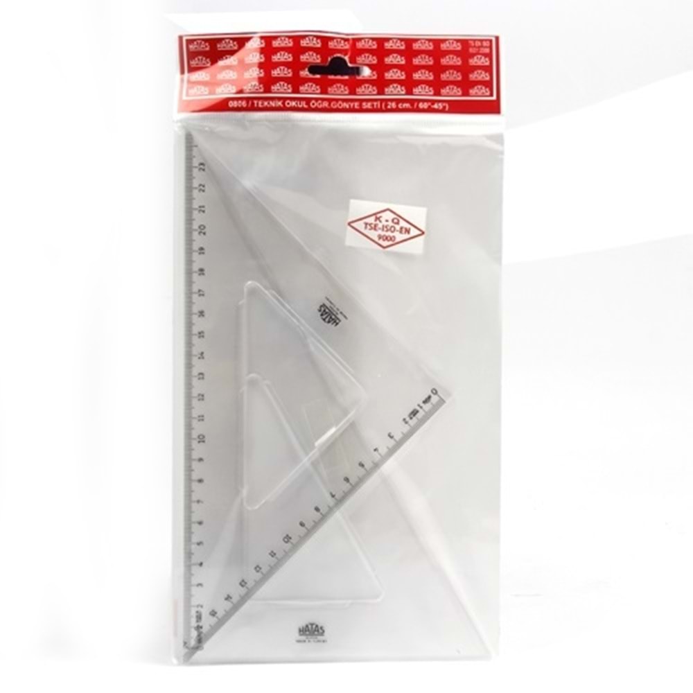 HATAS | 32 CM TEKNİK OKUL 45-60 GÖNYE SETİ