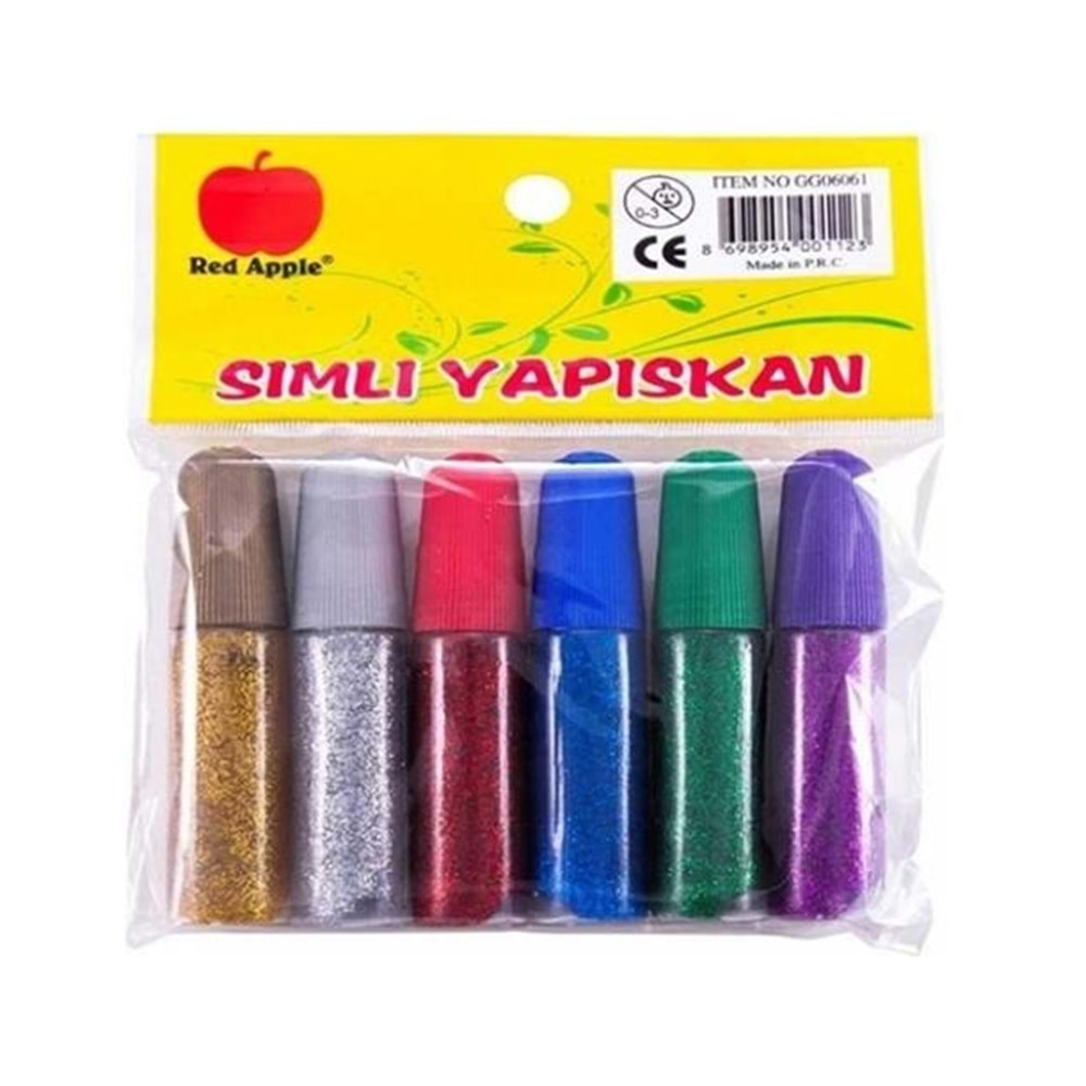 İPEK | RED APPLE 6 LI YAPIŞKAN SİM
