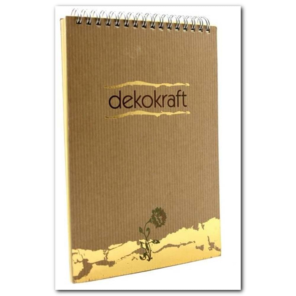 KESKİNCOLOR | A6 80 YP.KARE DEKOKRAFT SPR.BLOKNOT 144202-99