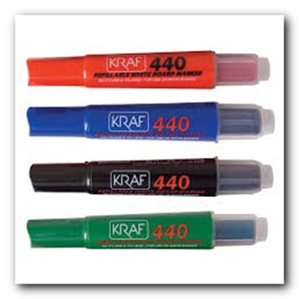 KRAF | BEYAZ TAHTA KALEMİ 440 MAVİ