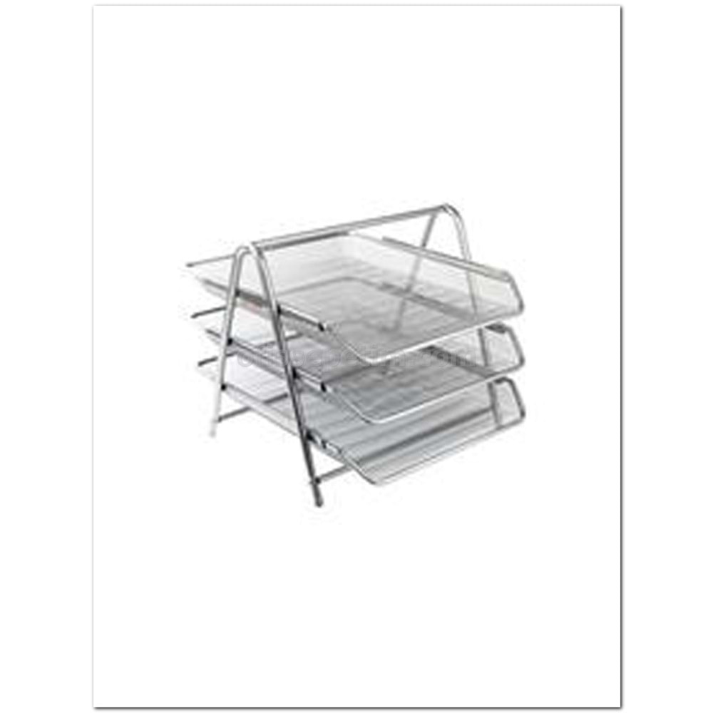 KRAF | PERFORE EVRAK RAFI METAL 3 KATLI 460G GRİ