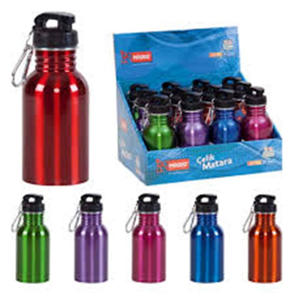 MİKRO | MT 2837-12 400ML ÇELİK MATARA