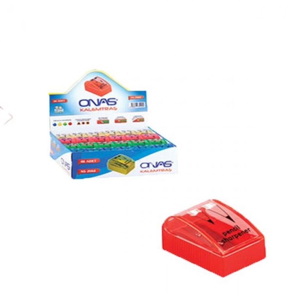 ONAS | NS 2068-48 ÇİFTLİ KAPAKLI KALEMTRAŞ