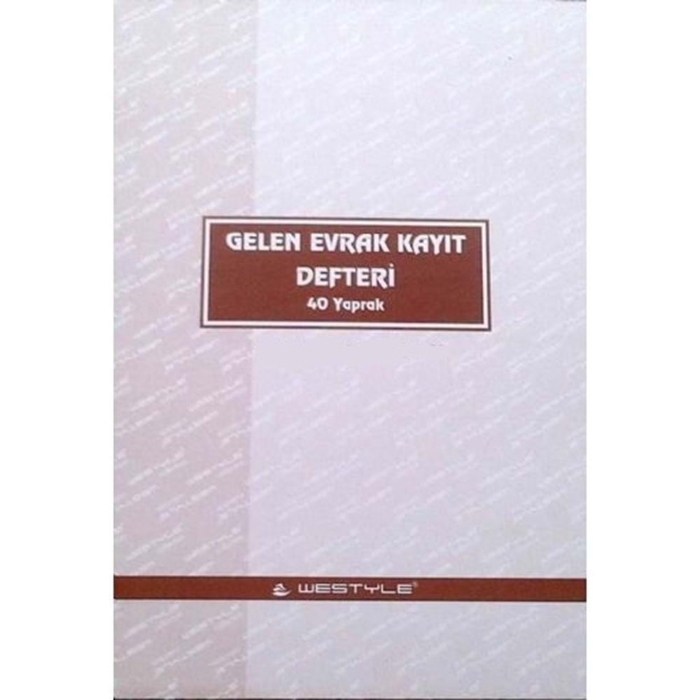 ÖZKAN | GELEN EVRAK KAYIT DEFTERİ