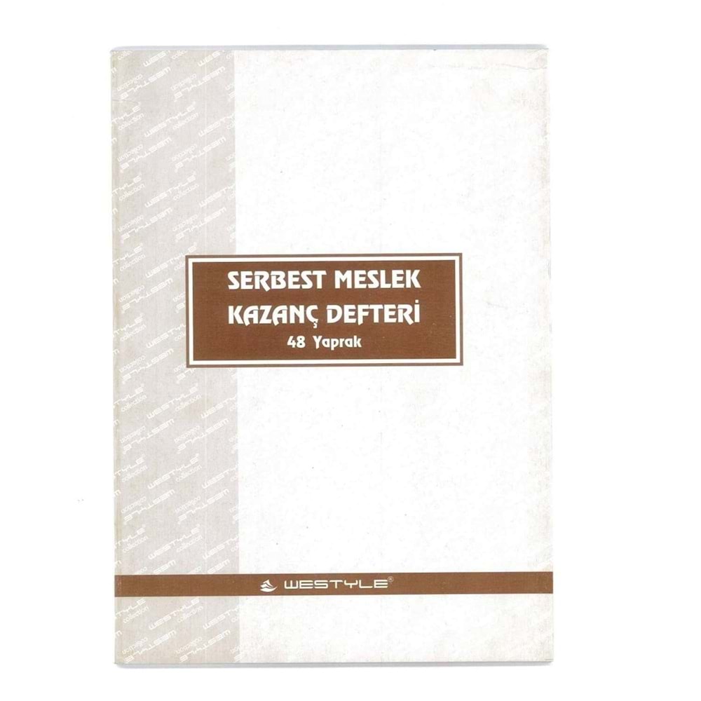 ÖZKAN | SERBEST MESLEK KAZANÇ DEFTERİ 48 YP