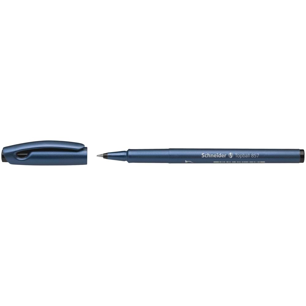 SCHNEIDER | TOPBALL 857 KONİK UÇLU ROLLER KALEM 0,6 MM SİYAH
