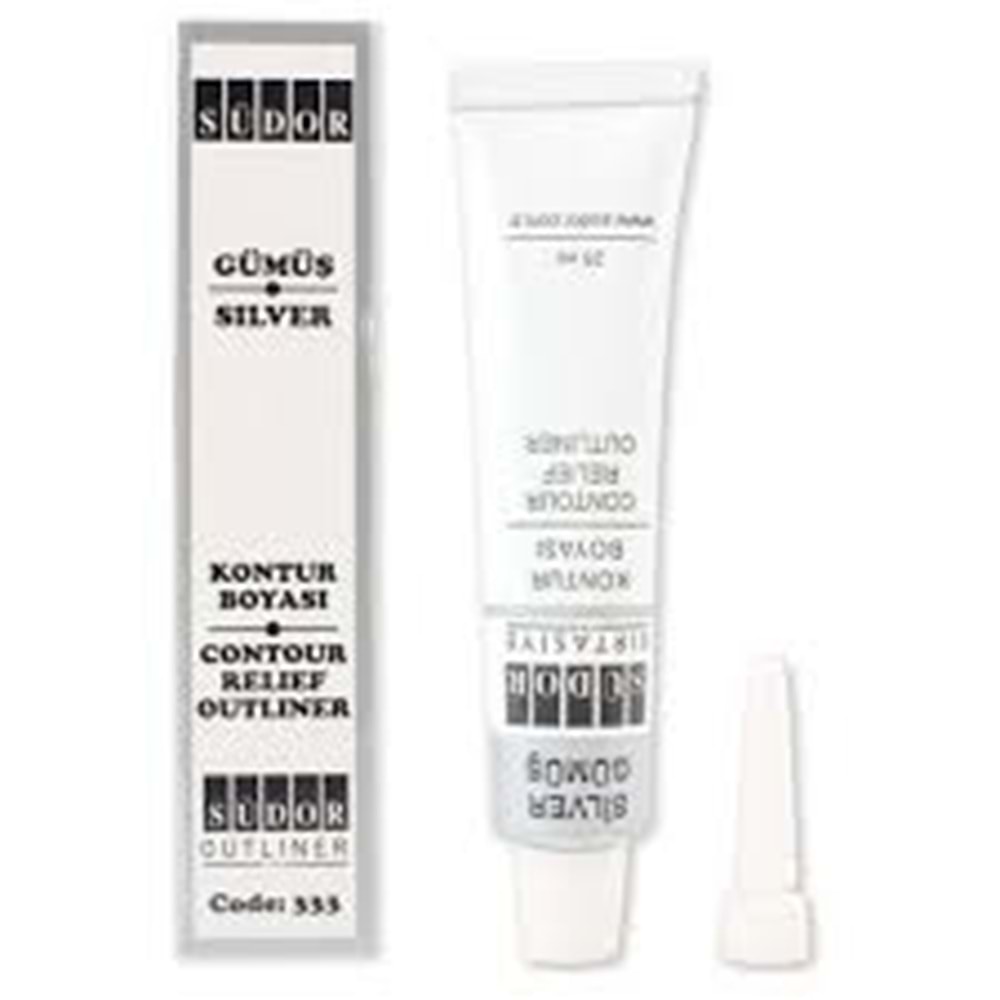 SÜDOR | Kontur Boyası Gümüş 25 ml