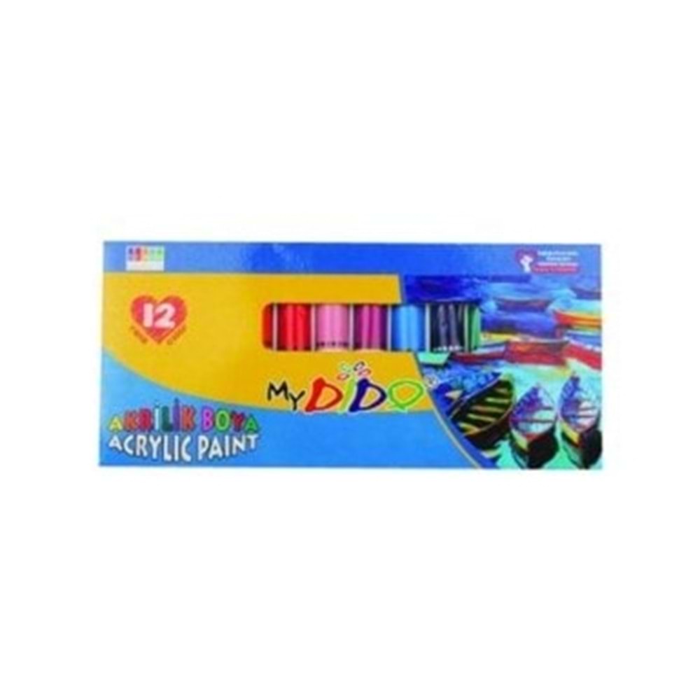 MYDİDO | AKRILIK BOYA 12X9 ML TÜP