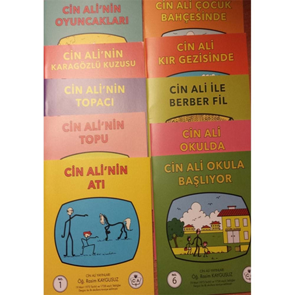 CİNALİ | CİN ALİ HIKAYE KITAPLARI SERISI 10 KITAP