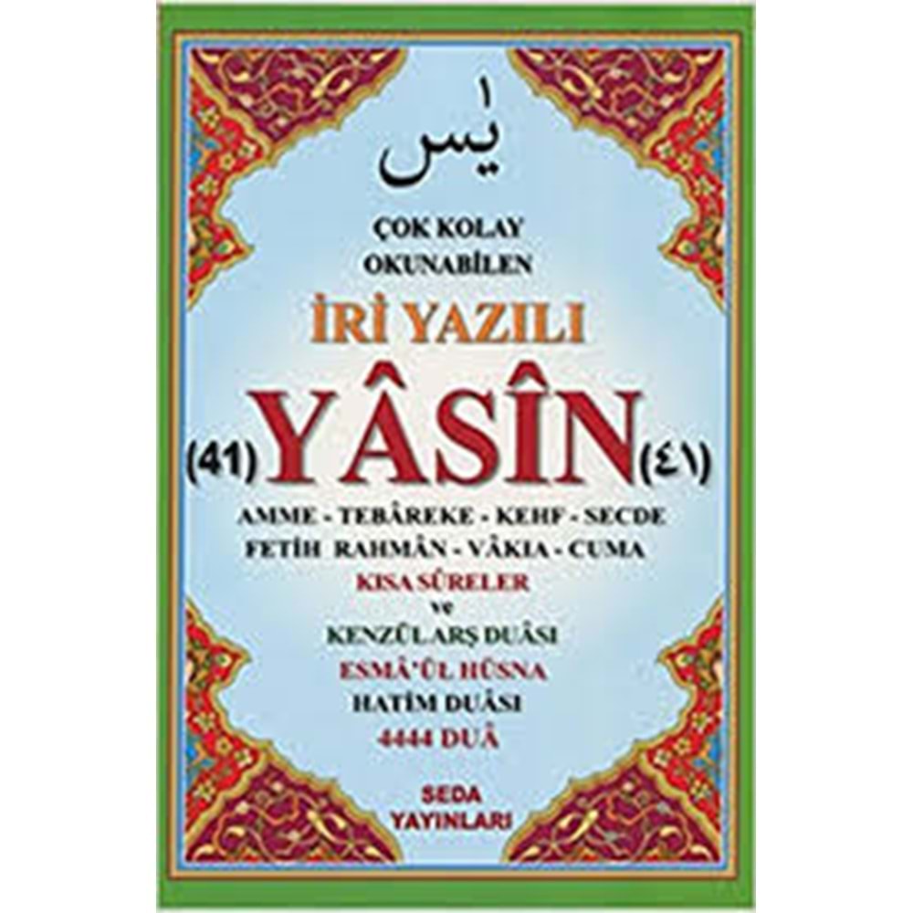 SEDA | CEP BOY İRİ YAZILI YASİN KİTABI NO:164