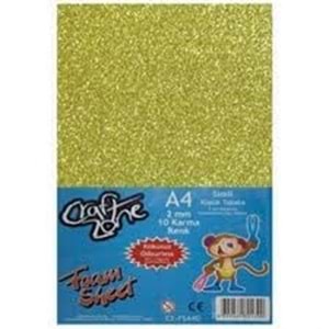 CRAFTZONE | A4 SİMLİ EVA 10 LU KARIŞIK