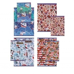 KESKİNCOLOR | A4 80 YAPRAK KARELİ PP DİK. RETRO SİGN DEFTER