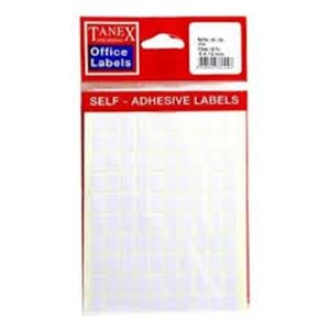 TANEX | STD OFC-111 19*23 MM BEYAZ OFİS ETİKETİ 10 AD.