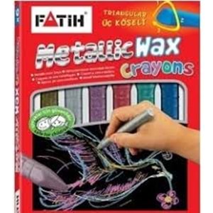 FATİH | METALLIC WAX CRAYON 6 RENK JUMBO