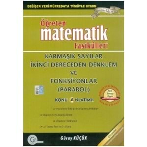 GÜR | ÖĞRETEN KARMAŞIK SAYILAR 2.DERECEDEN - 2024