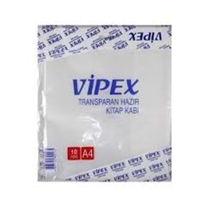 VİPEX | HAZIR KİTAP KABI BUZLU ŞEFFAF - RENKLİ