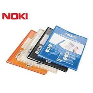 NOKI | SUNUM DOSYASI CEPLİ 30 YAPRAK SİYAH