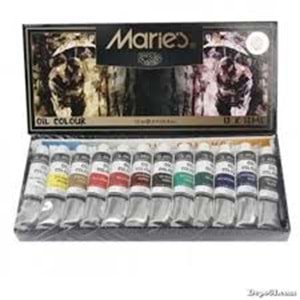 MARİES | YAĞLI BOYA 12 Lİ 12 ML