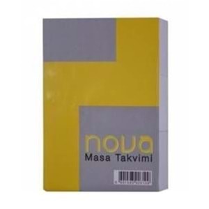 NOVA | MASA TAKVİMİ BLOK - 2025
