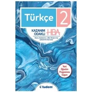 TUDEM | 2. SINIF TÜRKÇE KAZANIM ODAKLI HBA - 2021