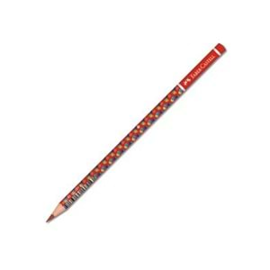 FABERCASTELL | BAŞLIK KALEMİ KIRMIZI DESENLİ