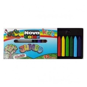 NOVACOLOR | MUM BOYA JUMBO 12 Lİ - NC-2124