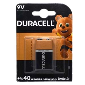 DURACELL | ALKALİN PİL 9 VOLT