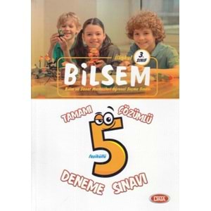 DATA | BİLSEM 3. SINIF TAMAMI ÇÖZÜMLÜ 5 DENEME SINAVI - 2022