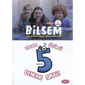 DATA | BİLSEM 1. SINIF TAMAMI ÇÖZÜMLÜ 5 DENEME SINAVI - 2022