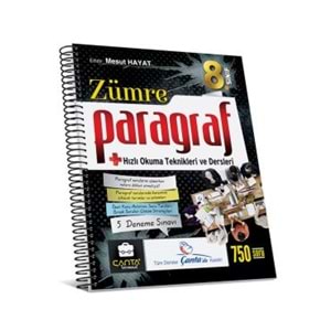 ÇANTA | 8.SINIF PARAGRAF ZÜMRE - 2024
