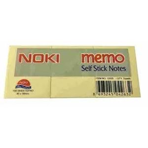 NOKİ | YAPIŞKANLI NOT KAĞIDI POST-İT KREM 40x50