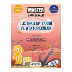 OKYANUS | 8. SINIF MASTER T. C. İNKILAP TARİHİ VE ATATÜRKÇÜLÜK SORU BANKASI - 2022