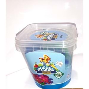 MYSAND | KİNETİK KUM 500 gr MAVİ - GRİ