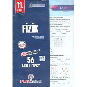 PUAN | 11.SINIF FİZİK ÇEK KOPART YAPRAK TEST - 2022