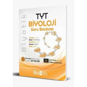 BİYOTİK | TYT BİYOLOJİ SORU BANKASI - 2022